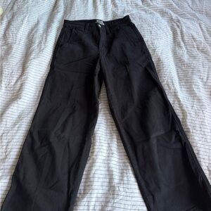 L.L. Bean Women’s Black High Rise Wide-Leg Jeans